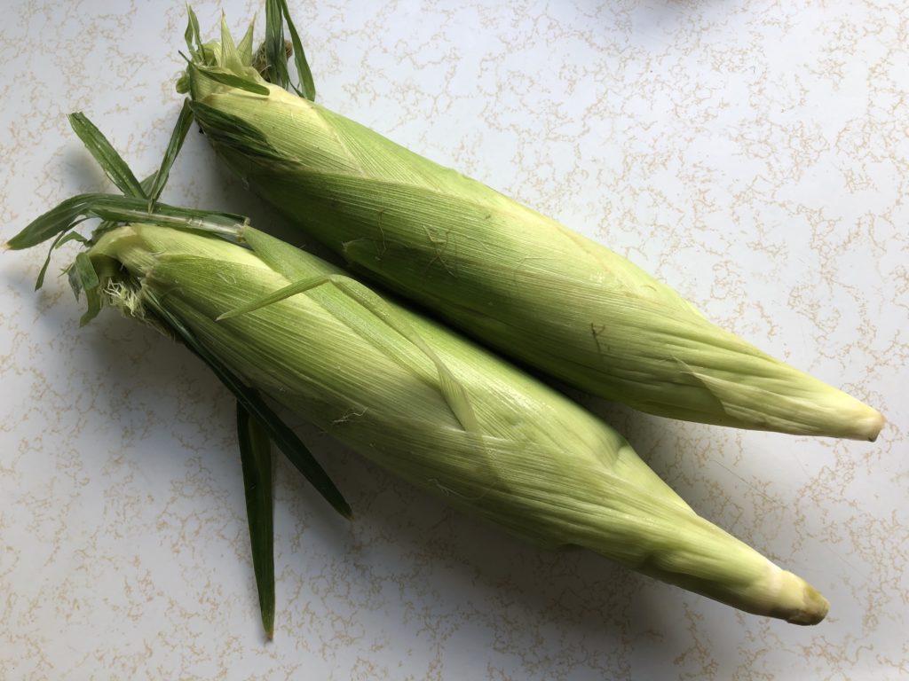 茹でとうもろこしとおじさんの成長