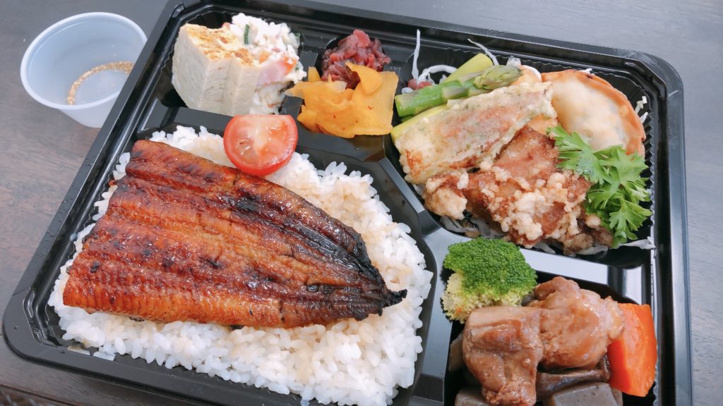 ハワイのうなぎ弁当